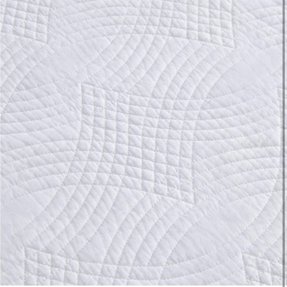 Laura Ashley Daybed🛏️Set Cotton Trellis White Daybed🛏️Bedding - Picture 8 of 8